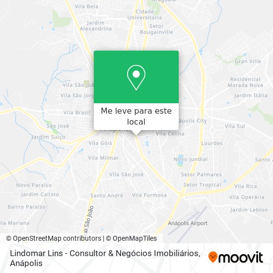 Lindomar Lins - Consultor & Negócios Imobiliários mapa