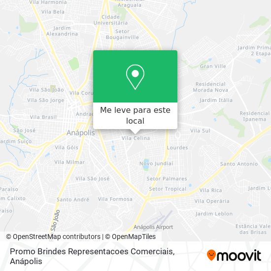 Promo Brindes Representacoes Comerciais mapa