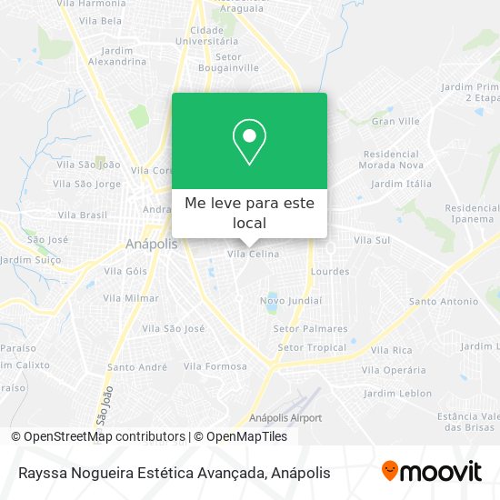 Rayssa Nogueira Estética Avançada mapa