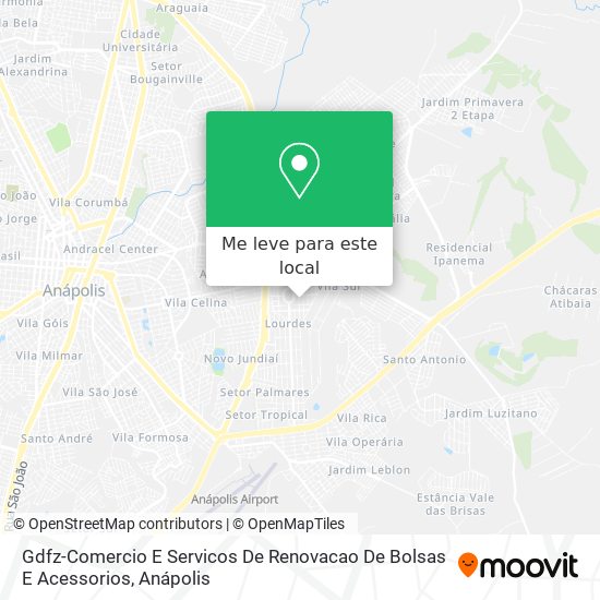 Gdfz-Comercio E Servicos De Renovacao De Bolsas E Acessorios mapa