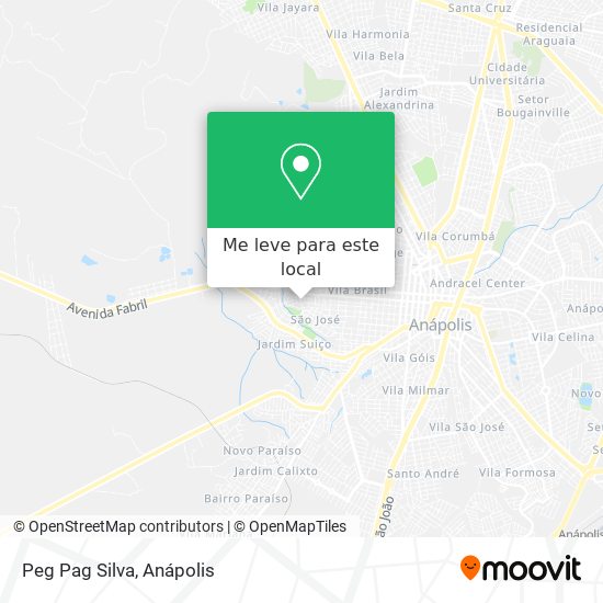 Peg Pag Silva mapa