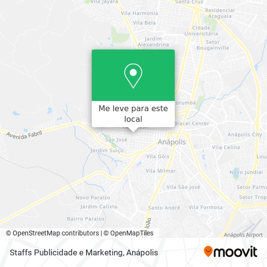 Staffs Publicidade e Marketing mapa
