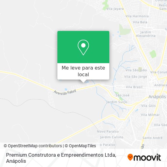 Premium Construtora e Empreendimentos Ltda mapa