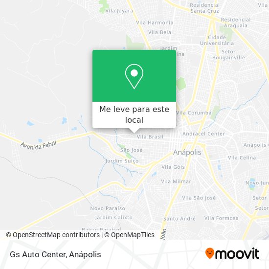 Gs Auto Center mapa