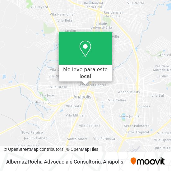 Albernaz Rocha Advocacia e Consultoria mapa