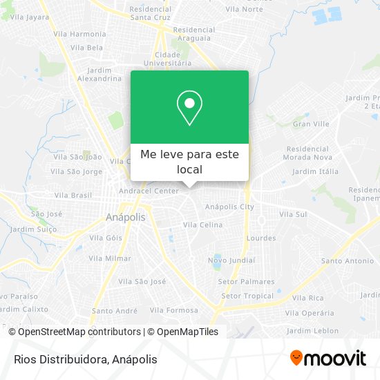 Rios Distribuidora mapa