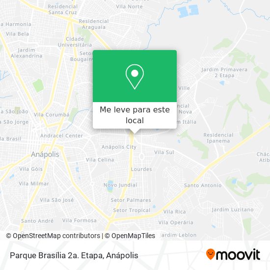 Parque Brasília 2a. Etapa mapa