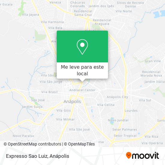 Expresso Sao Luiz mapa