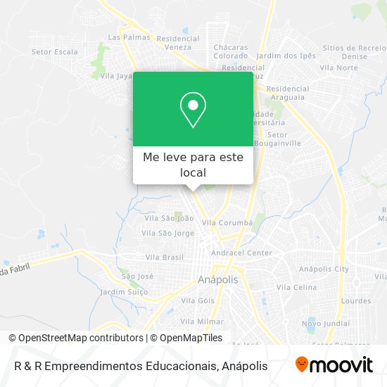 R & R Empreendimentos Educacionais mapa