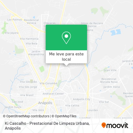 Ki Cascalho - Prestacional De Limpeza Urbana mapa