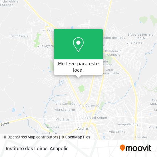 Instituto das Loiras mapa