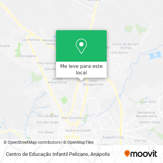 Centro de Educação Infantil Pelicano mapa