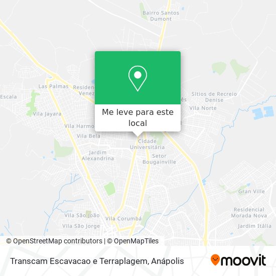 Transcam Escavacao e Terraplagem mapa