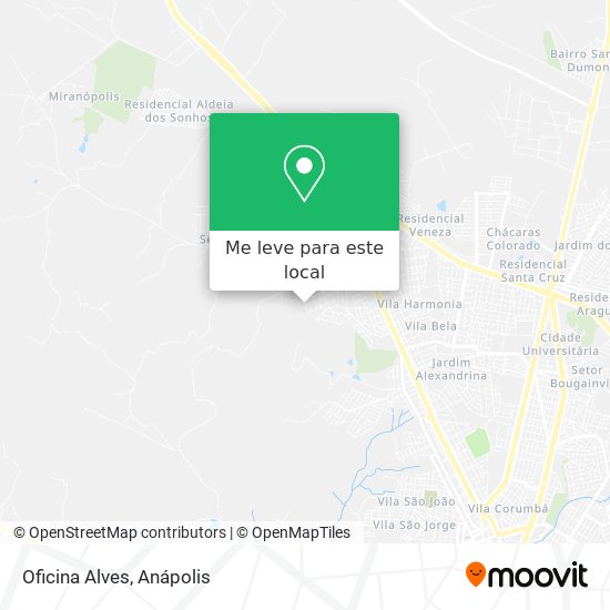 Oficina Alves mapa