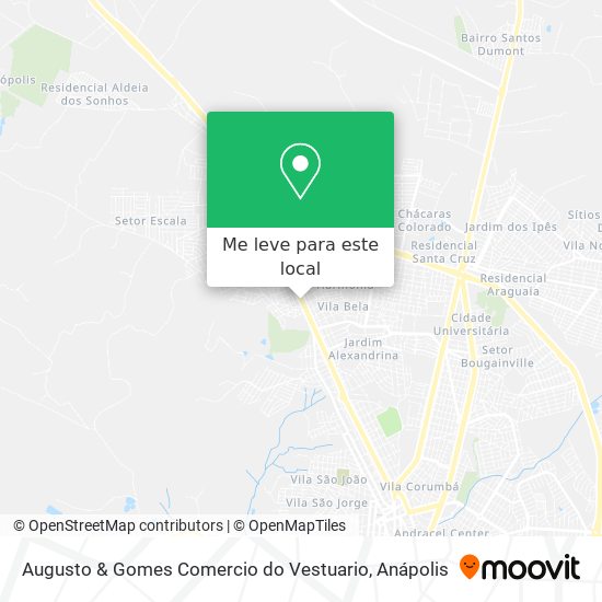 Augusto & Gomes Comercio do Vestuario mapa