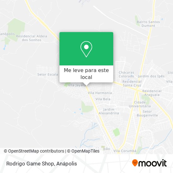 Rodrigo Game Shop mapa