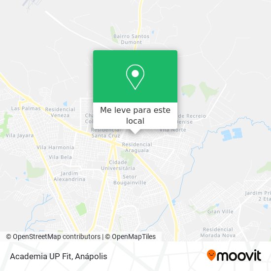 Academia UP Fit mapa