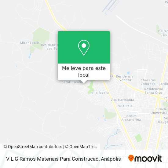 V L G Ramos Materiais Para Construcao mapa