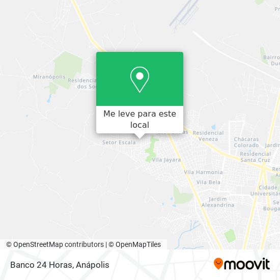 Banco 24 Horas mapa