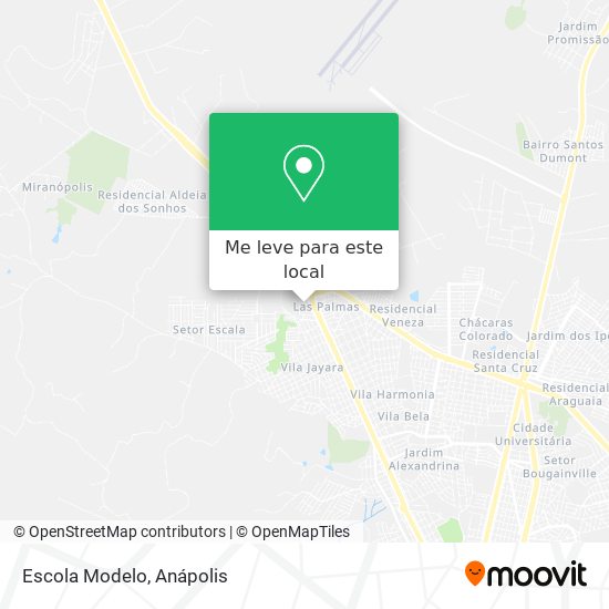 Escola Modelo mapa