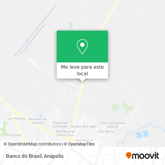 Banco do Brasil mapa