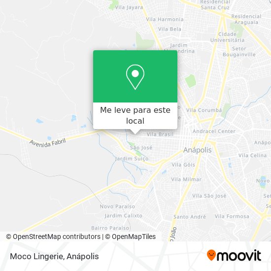 Moco Lingerie mapa