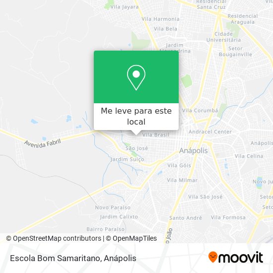 Escola Bom Samaritano mapa