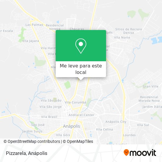 Pizzarela mapa