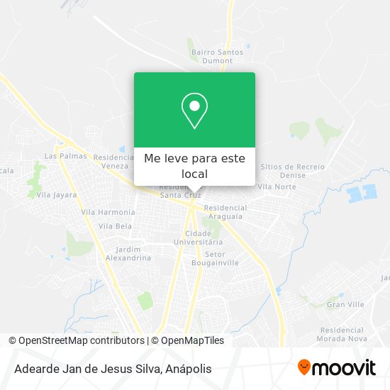 Adearde Jan de Jesus Silva mapa