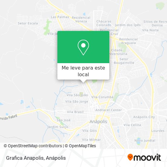 Grafica Anapolis mapa