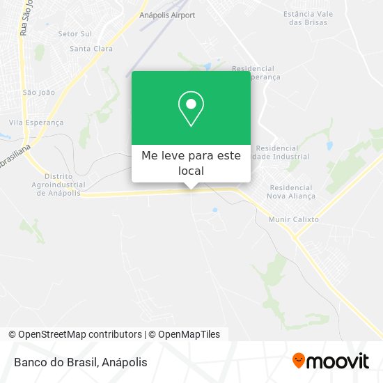 Banco do Brasil mapa