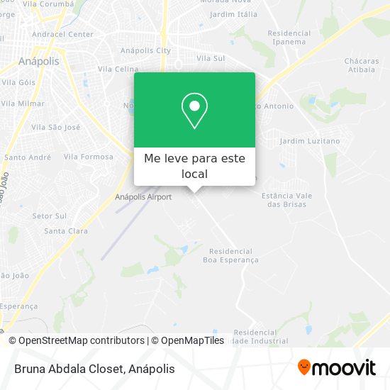 Bruna Abdala Closet mapa