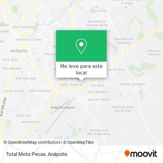 Total Moto Pecas mapa
