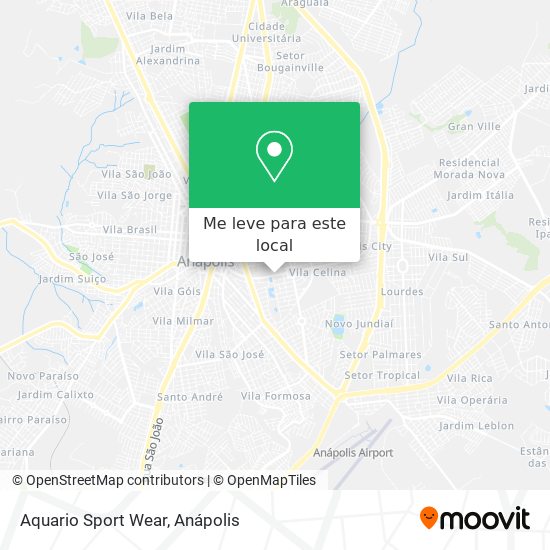 Aquario Sport Wear mapa