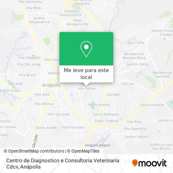 Centro de Diagnostico e Consultoria Veterinaria Cdcv mapa