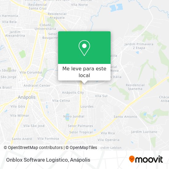 Onblox Software Logistico mapa