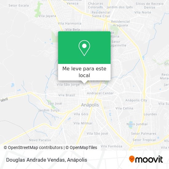 Douglas Andrade Vendas mapa