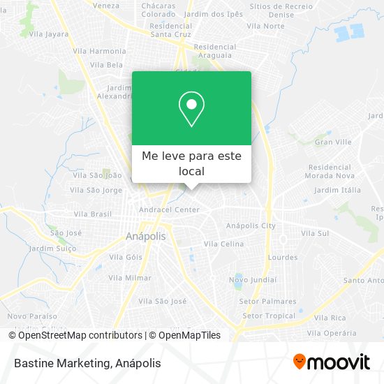 Bastine Marketing mapa