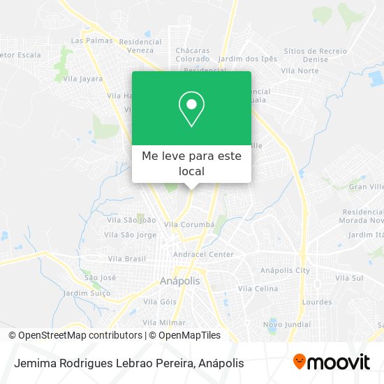 Jemima Rodrigues Lebrao Pereira mapa