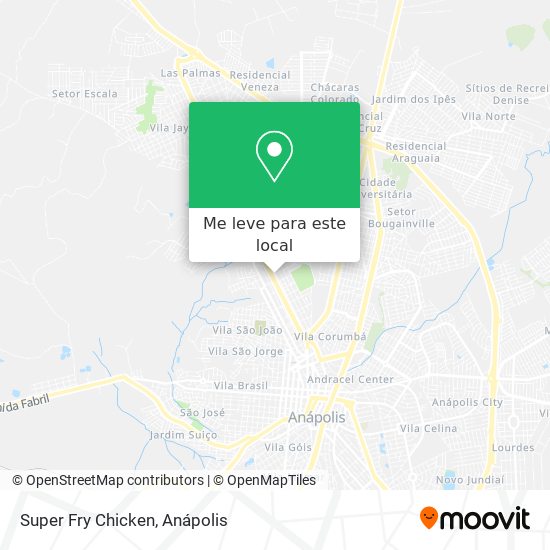 Super Fry Chicken mapa
