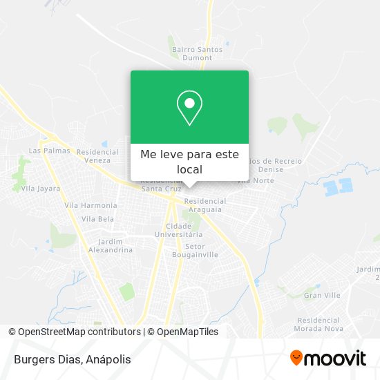 Burgers Dias mapa