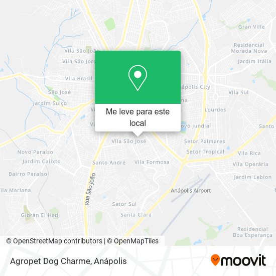Agropet Dog Charme mapa