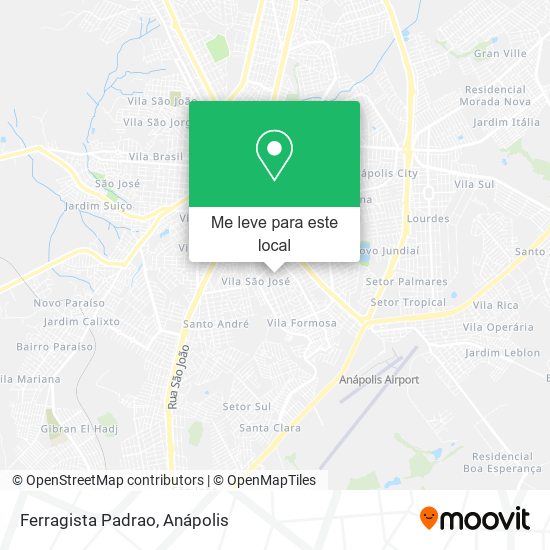 Ferragista Padrao mapa