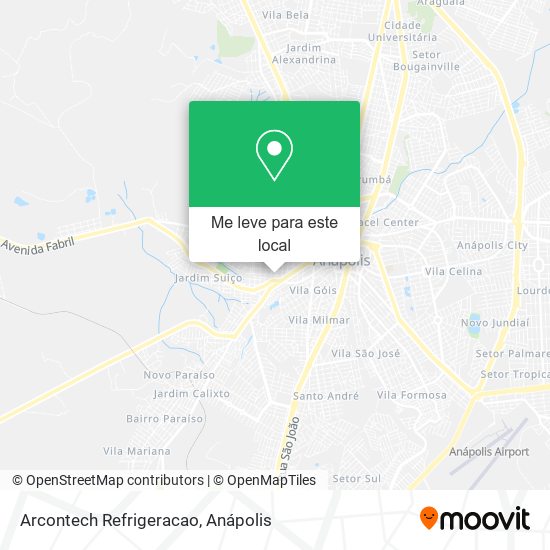 Arcontech Refrigeracao mapa