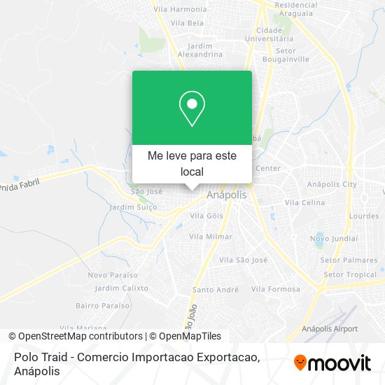 Polo Traid - Comercio Importacao Exportacao mapa