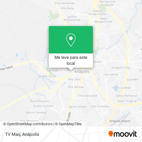 TV Maq mapa