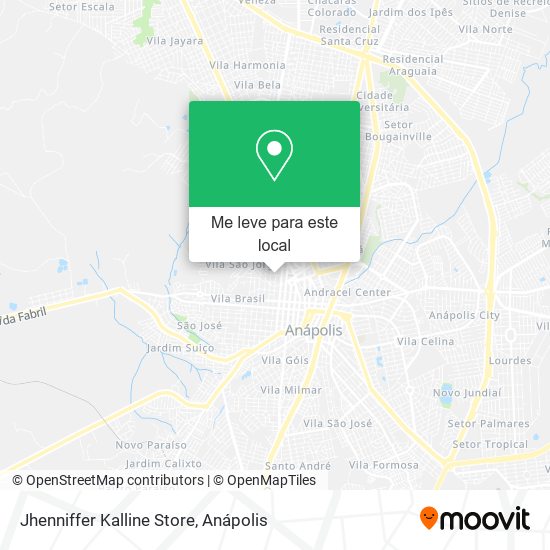 Jhenniffer Kalline Store mapa