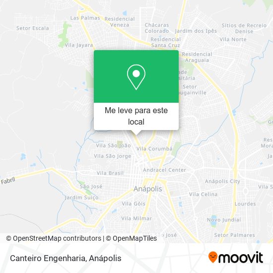 Canteiro Engenharia mapa