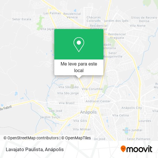 Lavajato Paulista mapa