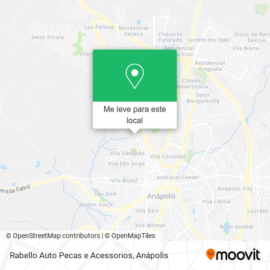 Rabello Auto Pecas e Acessorios mapa